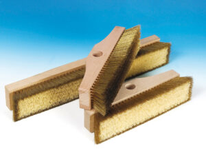 Spazzolone per forno in fili di ottone cm. 30 x 8